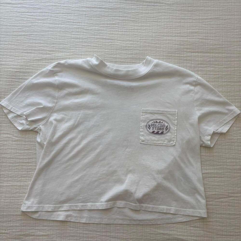 Volcom Farm To Yarn Organic Cotton Crop Top